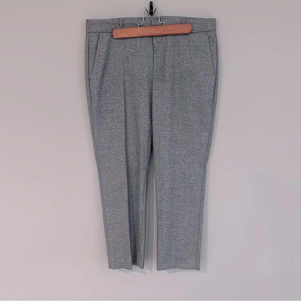 Banana Republic Avery Cropped Dress Pants Grey Size 8